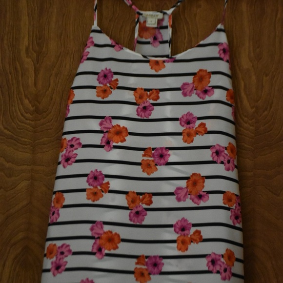 J Crew Striped tank top - Picture 1 of 2